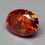 Thumbnail: Garnet Color Oval Shape Moissanite Loose Stone VVS1 From 0.5ct to 5ct Moissanite