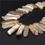 Miniaturbild: Natural Point Stone Bead Irregular Slice Beads Lapis Lazuli Labradorite Beaded 