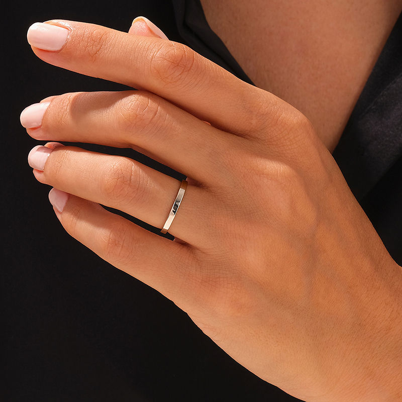 Miniature : Concise Classic Rings for Women Gift Real 925 Sterling Silver Ring Top Quality