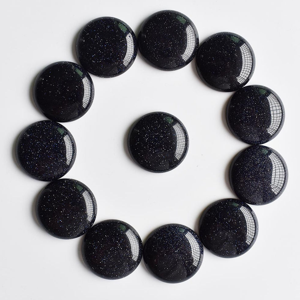 Miniaturbild: Wholesale 12pcs/lot 2020 natural stone mixed round cabochon beads 25mm for DIY 