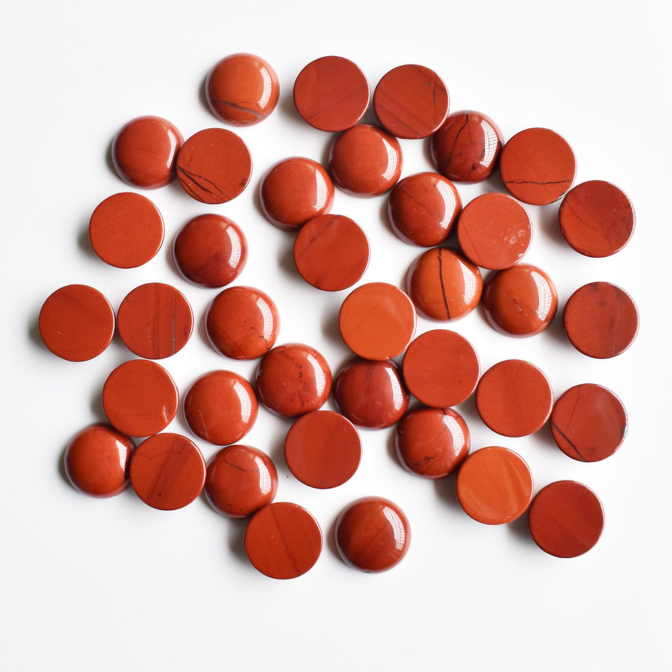Miniaturbild: Wholesale 50pcs/lot natural mix round cabochon stone beads 16mm for jewelry 