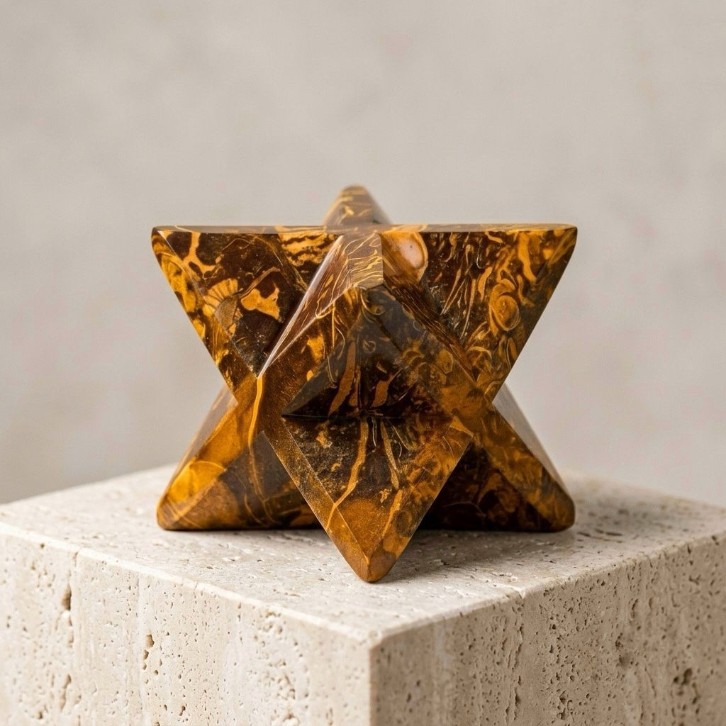 Mariam Jasper Star Stone – Grounding Calligraphy Stone