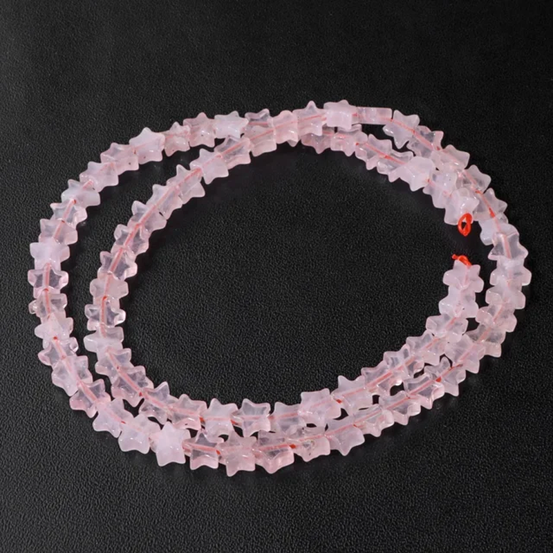 Thumbnail: 6Mm Natural Star Shape Stone Bead Aventurine Sodalite Agate Bead For Jewelry 