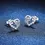 Thumbnail: New In 0.3CT 4mm D Color Moissanite Stud Earrings For Women Party 925 Sterling S