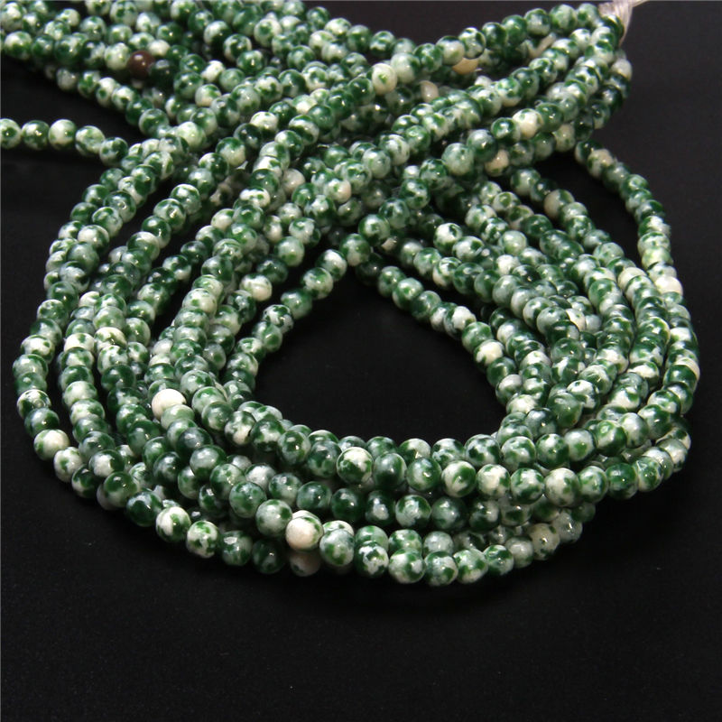 Miniaturbild: 4mm Natural Gemstone Beads Round Loose Beads For Jewelry Making Bracelet 15.5''