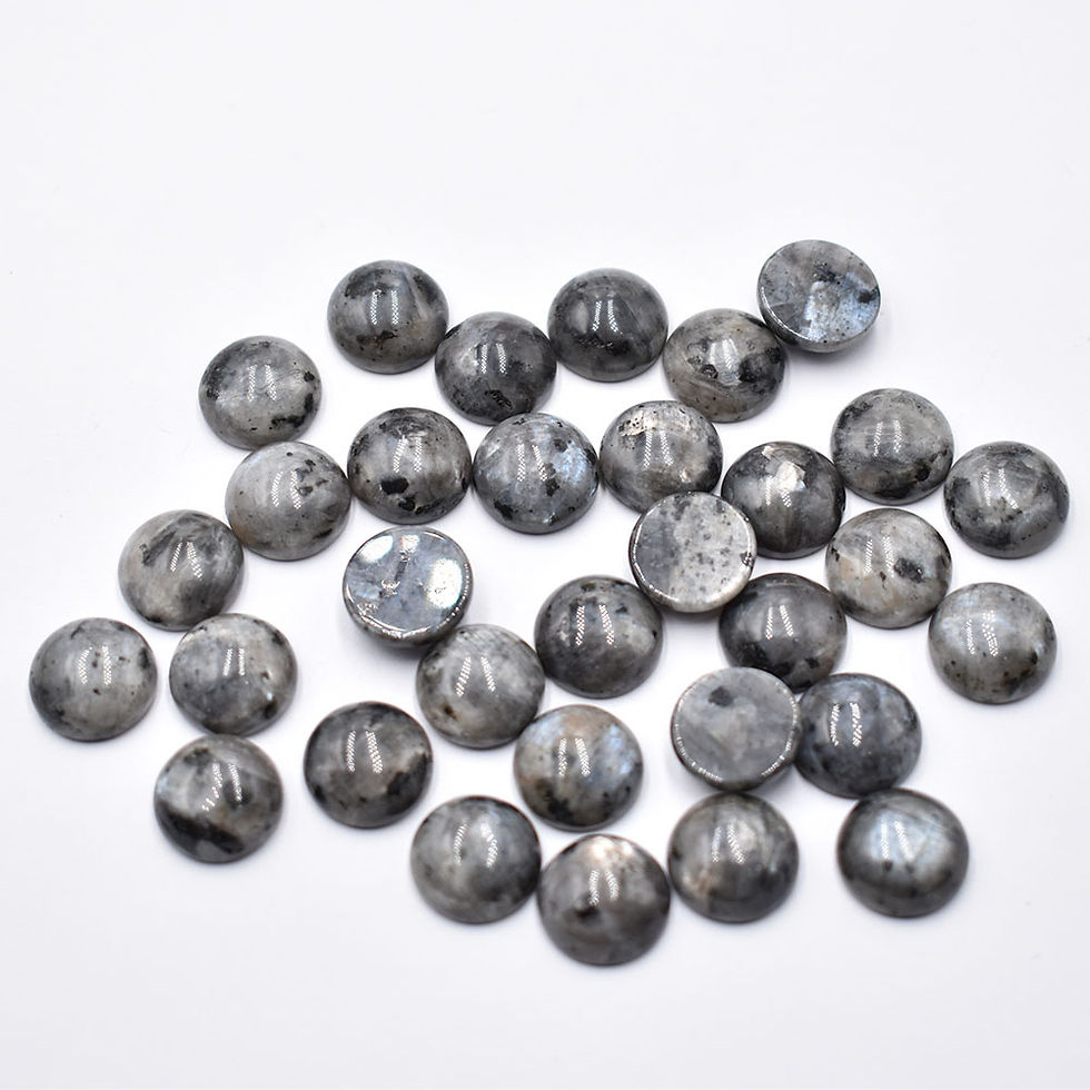 Miniaturbild: mixed round cobochon natural stone beads for jewelry 12mm wholesale 50pcs/lot 