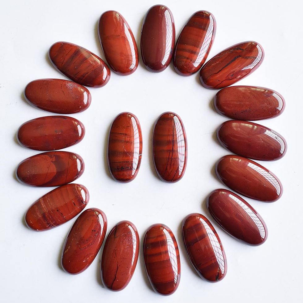 Natural Red Stone oval shape cabochons for Jewelry15x30mm Wholesale 20pcs