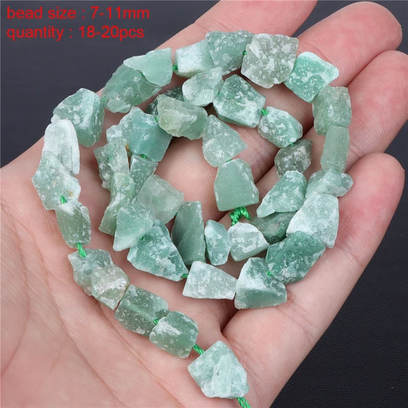 Miniaturbild: Green Aventurine Bead Natural Jades Faceted Round Loose Beaded for Jewelry 