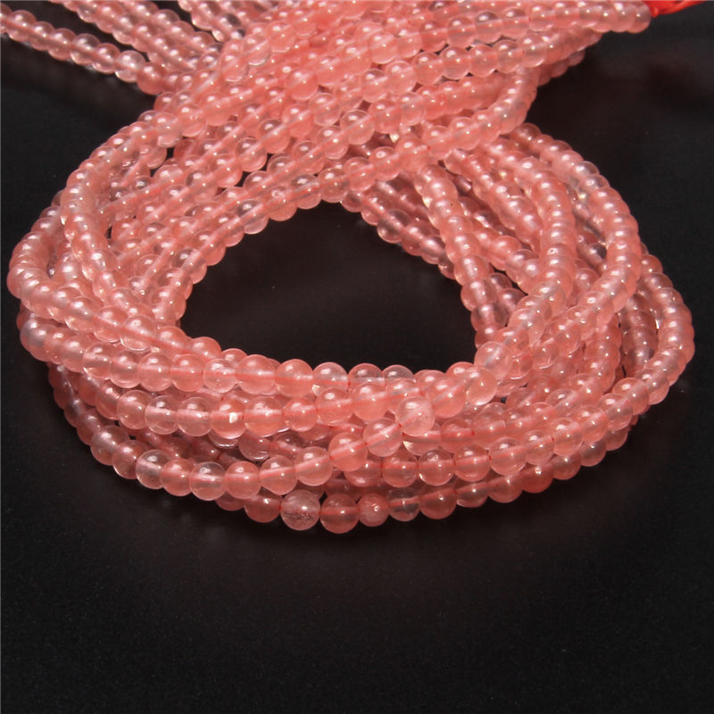 Miniaturbild: 4mm Natural Gemstone Beads Round Loose Beads For Jewelry Making Bracelet 15.5''