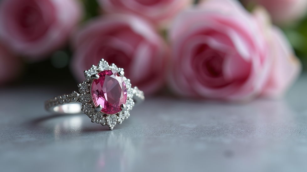 The Elegance of Pink Moissanite Jewelry