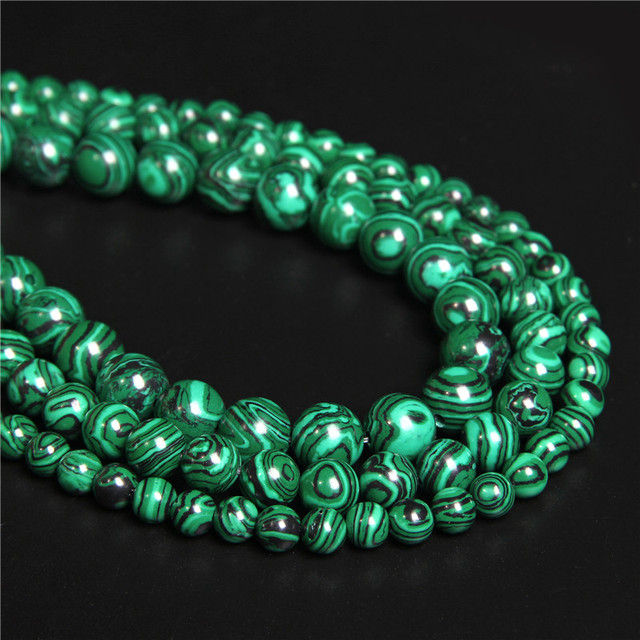 Miniaturbild: Wholesale Natural Gemstone Round Bead Howlite Turquoises Quartz Stone Beads 