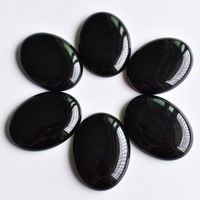 Miniatura: Wholesale 10pcs/lot natural stone mixed oval CABOCHON 30x40mm for DIY jewelry 