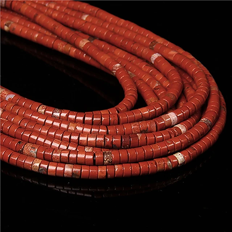 Miniaturbild: Natural Turquoises Bead Blue Rondelle Cube Shape Loose Gemstone Bead for Jewelry