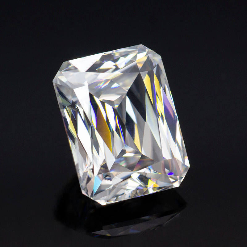 Miniaturbild: White D Color Ashoka Cut Moissanite Stone Lab Diamonds 1.0-3.0ct VVS1 Positive