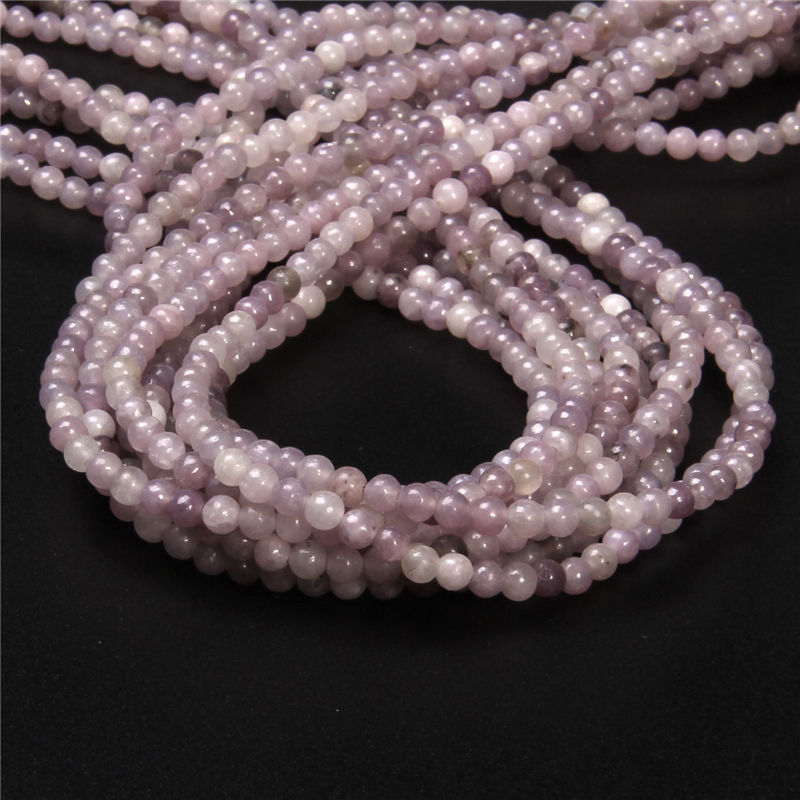 Miniaturbild: 4mm Natural Gemstone Beads Round Loose Beads For Jewelry Making Bracelet 15.5''
