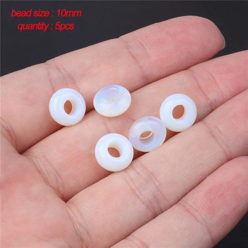 Miniaturbild: Natural Opal Beads round Square Chips Opalite Stone Bead Fit DIY Women Bracelets