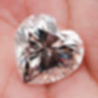 Miniaturbild: Real D Color Moissanite Loose Stone Heart Shape VVS1 Lab Diamonds Passed Diamond