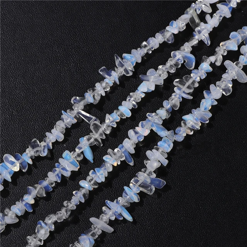 الصورة المصغرة: 3-5Mm Mixed Natural Irregular Chip Gemstone Beads Citrine Agate Gravel Bead 