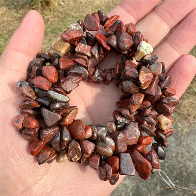 Thumbnail: 8-12MM Natural Irregular Amethysts Chips Lapis Lazuli Agate Quartz Stone Beads 