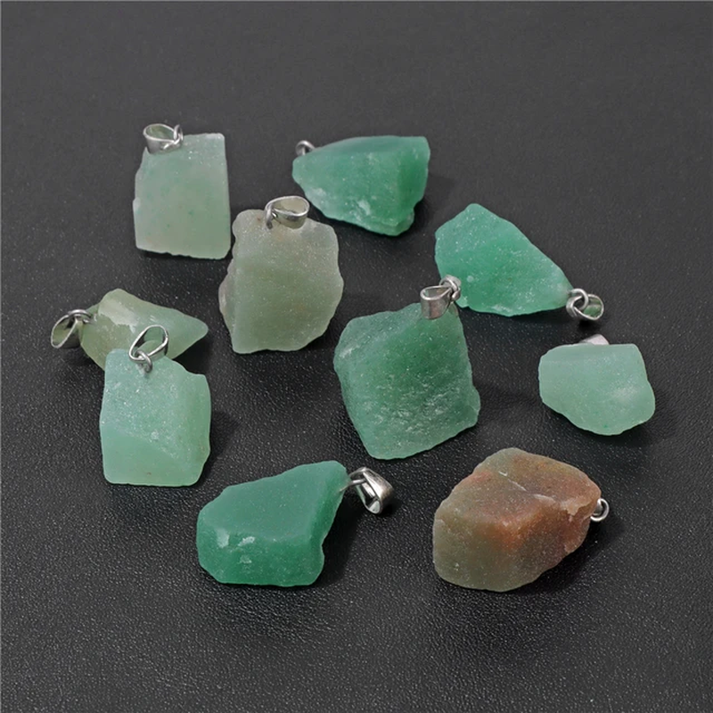 Miniatura: 5Pcs/Lot Natural Stone Pendant Irregular Rough Quartz Crystal Energy Charms 