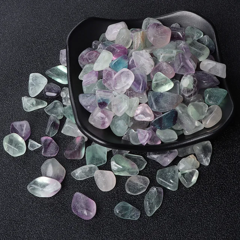 Miniaturbild: 20/50/100G Natural Ore Minerals Stone Gravel 5-8MM Gemstone Chips Home Decor 