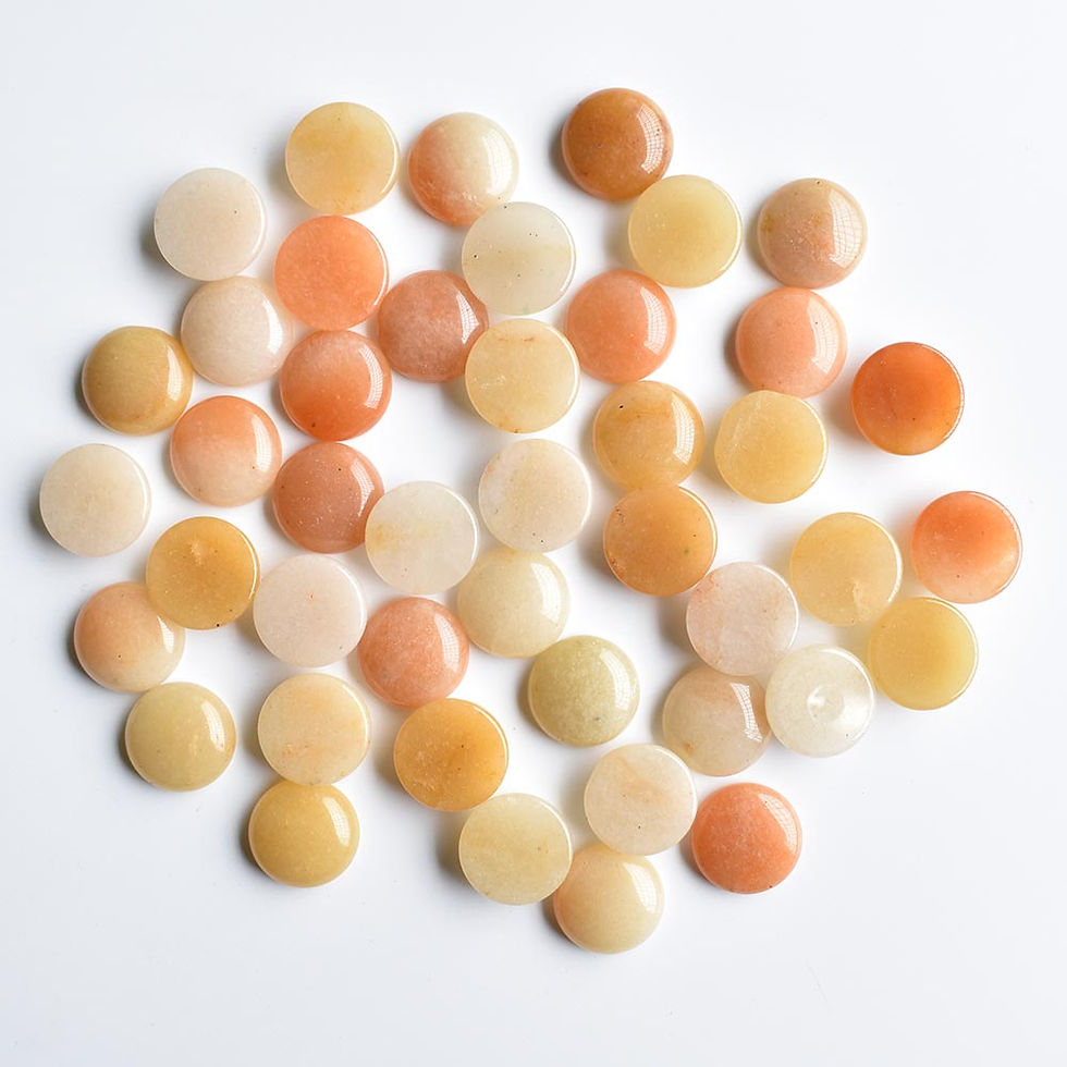 Miniaturbild: Wholesale 50pcs/lot natural mix round cabochon stone beads 16mm for jewelry 