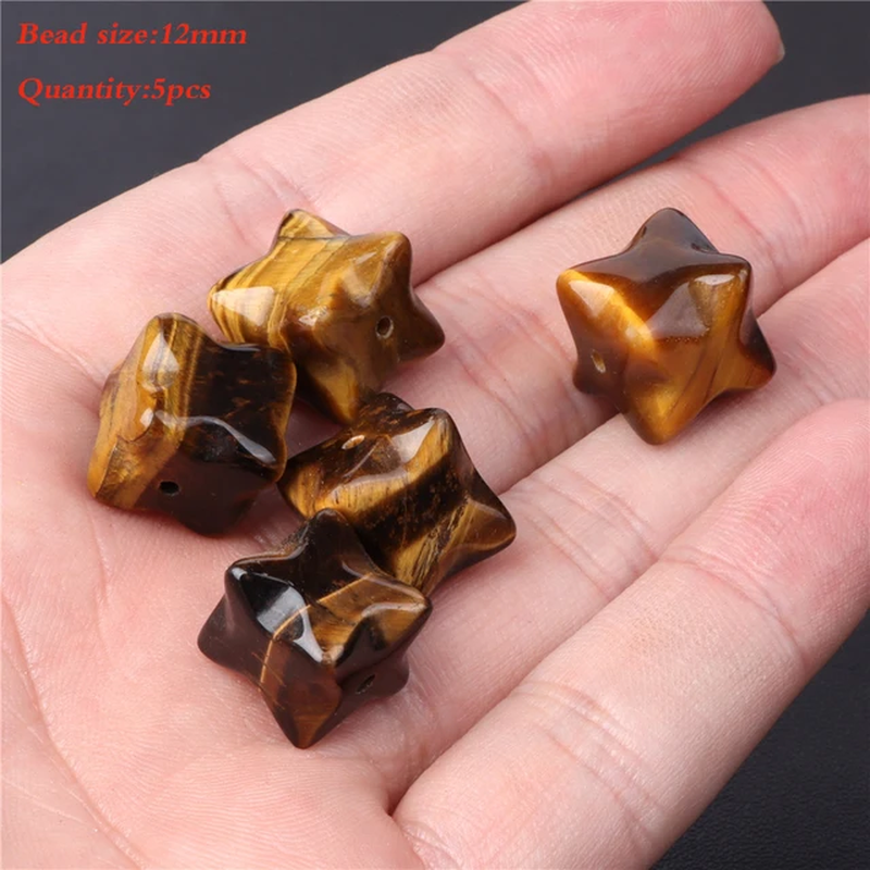 Miniaturbild: 45Kind Tiger Eye Stone Bead Natural Round Faceted Square Loose Beads Fit Fashion