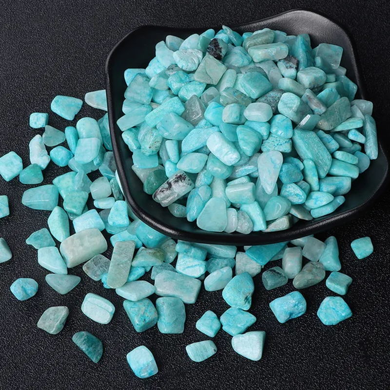 Miniaturbild: 20/50/100G Natural Ore Minerals Stone Gravel 5-8MM Gemstone Chips Home Decor 