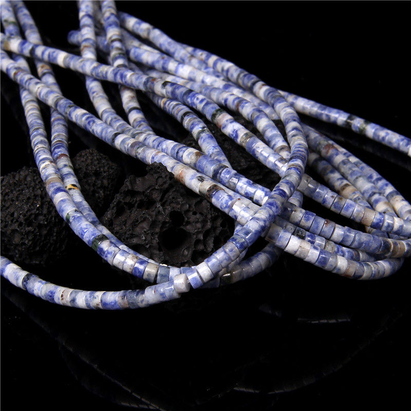 Miniaturbild: 4x2mm Imperial Jasper Agate Heishi Beads for DIY Jewelry & Accessories