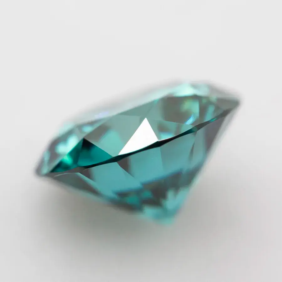 Miniaturbild: Top Never Faded Emerald Green Moissanite Stone with Certificate VVS1 0.5-5.0ct