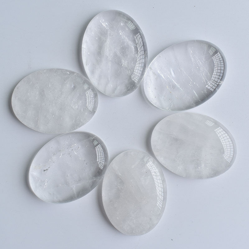 Miniatura: Wholesale 10pcs/lot natural stone mixed oval CABOCHON 30x40mm for DIY jewelry 