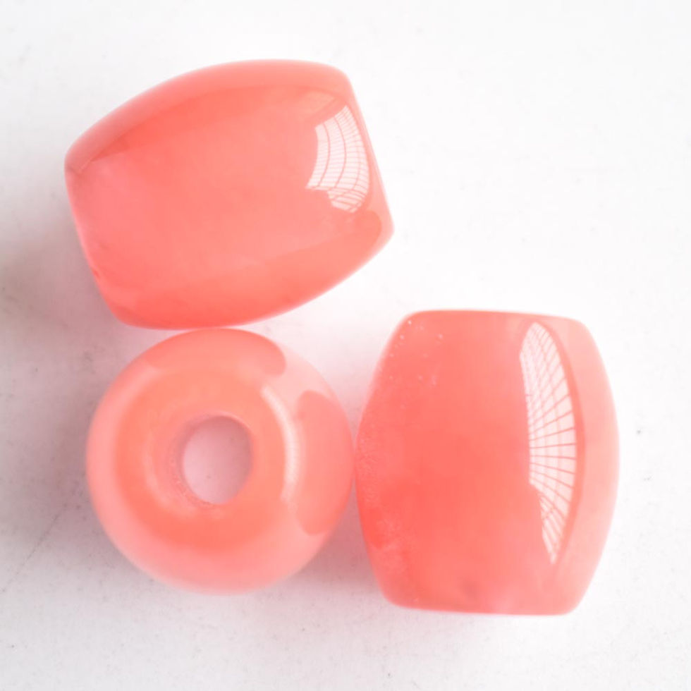 الصورة المصغرة: wholesale 12pcs/lot mix natural stone 16x18mm round beads for jewelry 