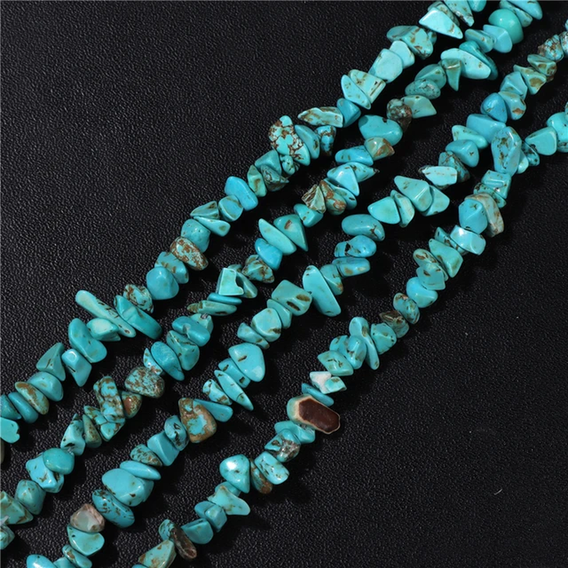 Miniatura: 3-5Mm Mixed Natural Irregular Chip Gemstone Beads Citrine Agate Gravel Bead 
