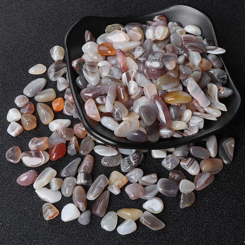 Miniaturbild: 20/50/100G Natural Ore Minerals Stone Gravel 5-8MM Gemstone Chips Home Decor 