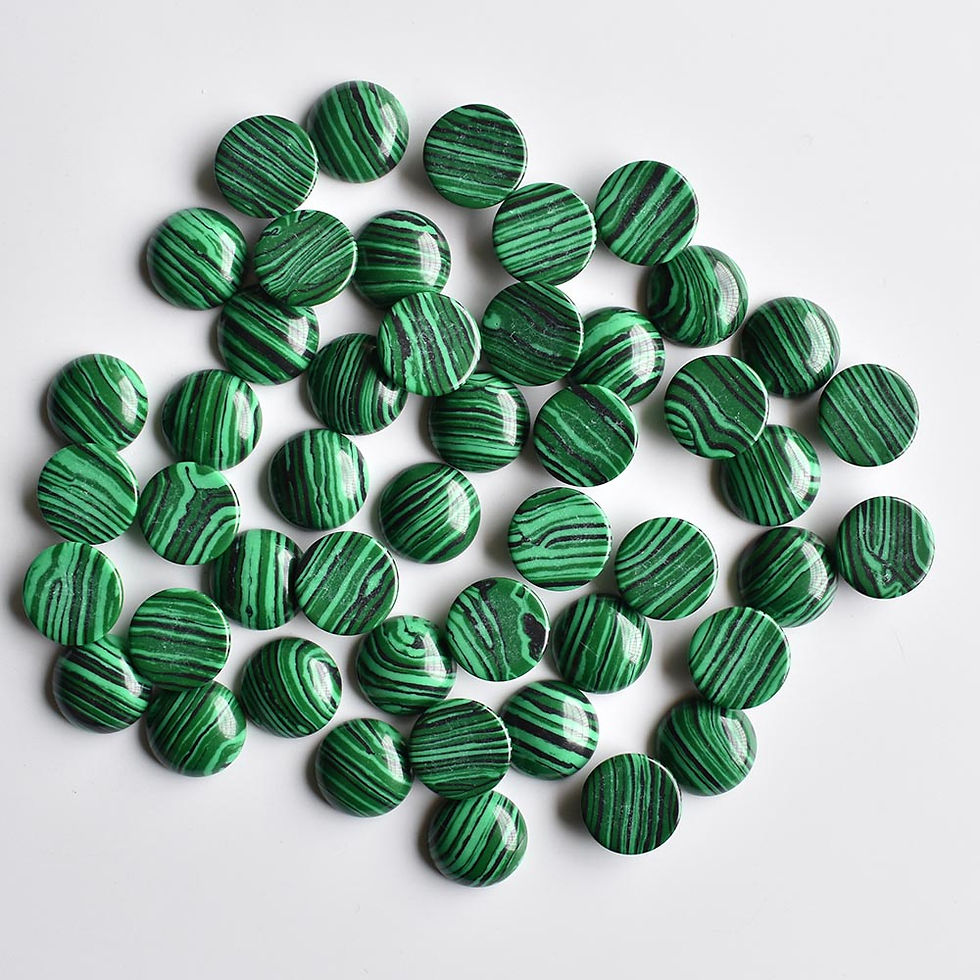 Miniaturbild: Wholesale 50pcs/lot natural mix round cabochon stone beads 16mm for jewelry 
