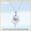 Miniature : 2025 Luxury GRA Certified 1 Carat Moissanite Pendant Necklace for Women Party 92