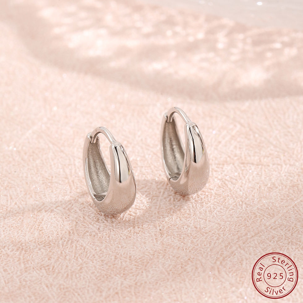 Thumbnail: 2024 New Product Hot Selling 100% 925 Sterling Silver Creative Design Earrings W