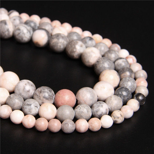 Miniaturbild: Wholesale Natural Gemstone Round Bead Howlite Turquoises Quartz Stone Beads 