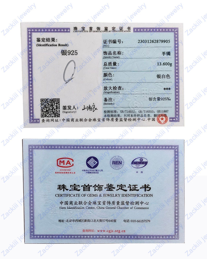 الصورة المصغرة: 18k Plated Full Moissanite Bangle for Women Luxury Quality 100% S925 Bracelets