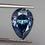 الصورة المصغرة: Sapphire Blue Pear Shape Moissanite Stone GRA Certified Moissanite Lab Diamonds 
