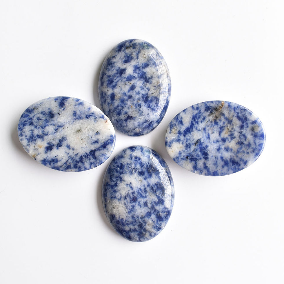 Miniatura: Wholesale 10pcs/lot natural stone mixed oval CABOCHON 30x40mm for DIY jewelry 