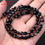Miniaturbild: A+++ Natural Black Agates Onyx Stone Bead Faceted Tube round Loose Spacer Beads 