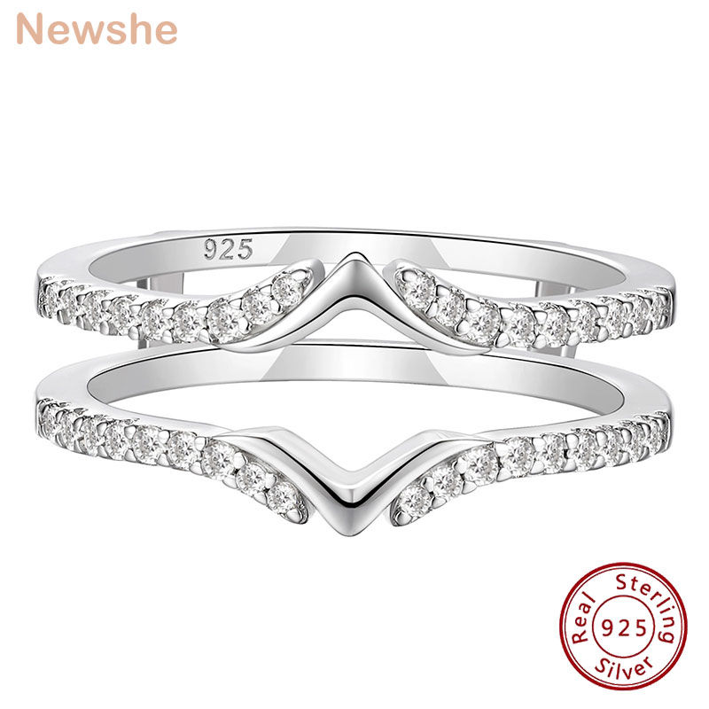 Thumbnail: Genuine 925 Sterling Silver Adjustable Protection Enhancer Wedding Rings for Wom