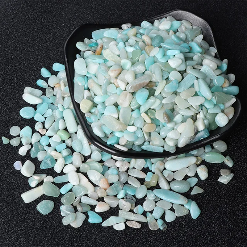 Miniaturbild: 20/50/100G Natural Ore Minerals Stone Gravel 5-8MM Gemstone Chips Home Decor 