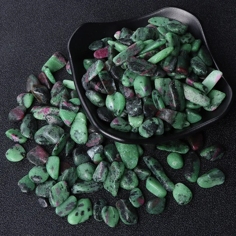 Miniaturbild: 20/50/100G Natural Ore Minerals Stone Gravel 5-8MM Gemstone Chips Home Decor 