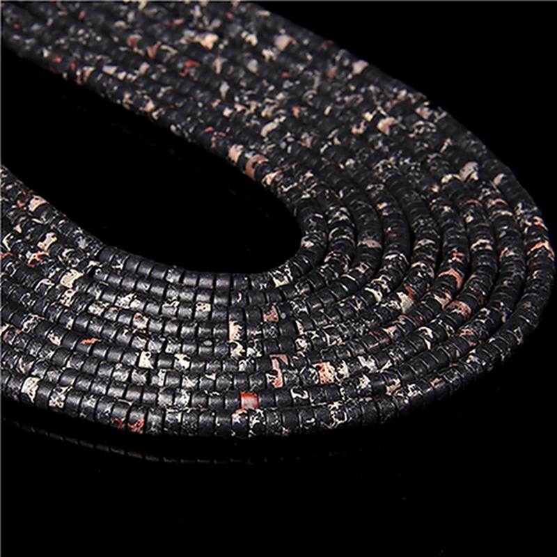 Miniaturbild: Natural Turquoises Bead Blue Rondelle Cube Shape Loose Gemstone Bead for Jewelry