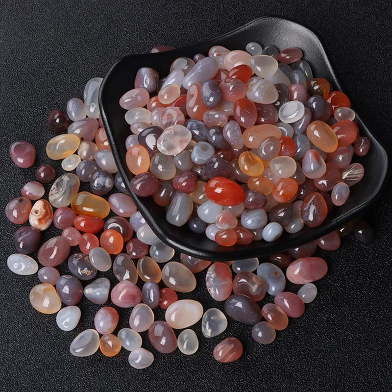 Miniaturbild: 20/50/100G Natural Ore Minerals Stone Gravel 5-8MM Gemstone Chips Home Decor 