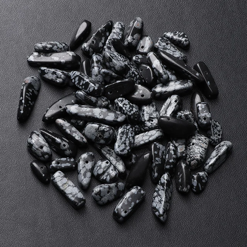 Thumbnail: 20-50Pcs Natural Irregular Teeth Shape Gemstone Bead Point Gemstone Bead Jewelry