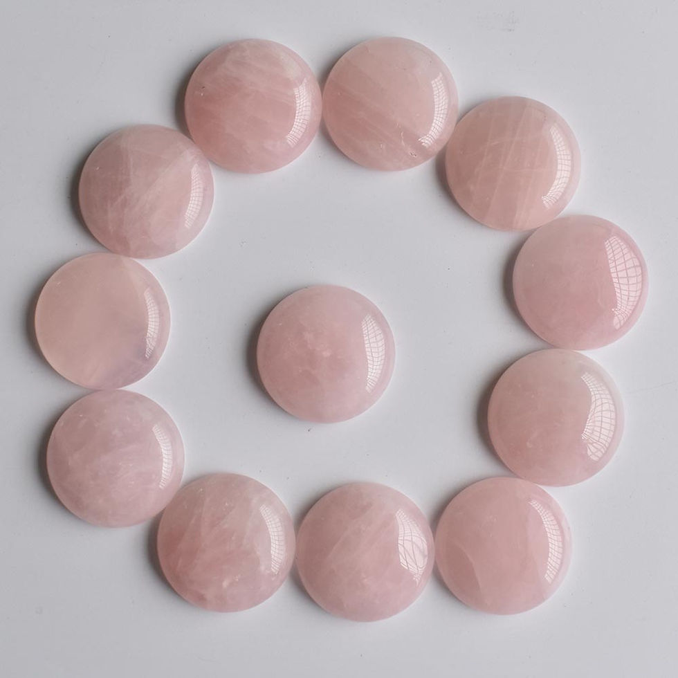 Miniaturbild: Wholesale 12pcs/lot 2020 natural stone mixed round cabochon beads 25mm for DIY 