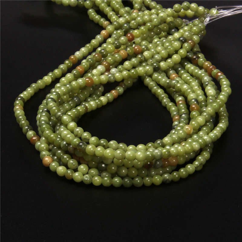 Miniaturbild: 4mm Natural Gemstone Beads Round Loose Beads For Jewelry Making Bracelet 15.5''